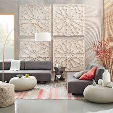 Graphic Wood Wall Art Whitewashed Square In 2021 Large Wall Decor Wall Art Living Room Living Room Art