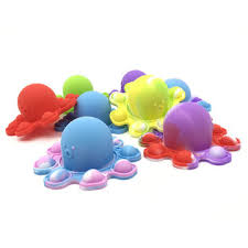 Fidget toys push pop bubble silicone toy. China 2021 New Silicone Pop Fidget Sensory Toy Octopus Pop Fidget Toy Autism Special Needs Stress Reliever On Global Sources Children Toys Water Toy Pop It Sensory Toys