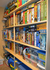 Not exactly the best use of space, right? How To Organize Your Board Game Collection 3 Steps