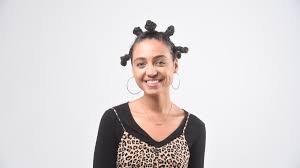 You can either twist the whole section as one, do a two strand twist, or you can make a braid. How To Do Bantu Knots On Natural Hair London Evening Standard Evening Standard