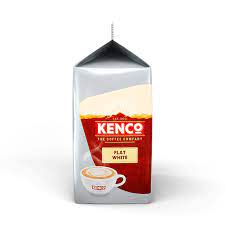 The tassimo kenco flat white is a perfect balance between velvety steamed milk, and rich intense coffee. Tassimo Kenco Flat White Pods T Discs For 8 Cups Of Kenco Flat White