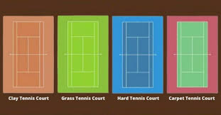 Depending on the region and facility, they have different surfaces. Grass To Carpet Various Types Of Tennis Courts