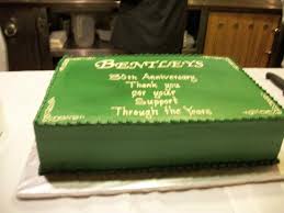 Enjoy the goodness of delicious cake with fresh cream decorated as a perfect feast to party!. 30th Anniversary Cake Picture Of Bentley S Falls Church Diner Tripadvisor