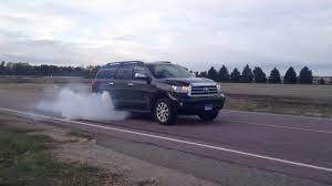 The sequoia is the ultimate family road trip vehicle. Toyota Sequoia Burnout Youtube