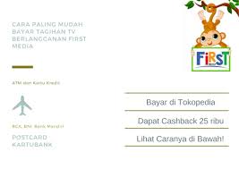 Untuk cara bayar first media selanjutnya bisa menggunakan indomaret, untuk caranya sangat mudah sekali. Tutorial Pembayaran First Media Melalui Atm Bca Mandiri Bni Dan Kartu Kredit Kartu Bank