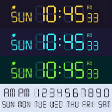 Font alarm clock font download free at fontsov.com, the largest collection of cool fonts for windows 7 and mac os in truetype(.ttf) and opentype(.otf) below you can download free alarm clock font. Alarm Clock Font Digital Font Alarm Clock Letters And Number Isolated On About The Font Alarm Clock