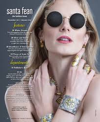 Gabriella Marks Shows off Local Style for Santa Fean Magazine