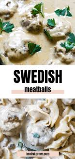 Ground Turkey Swedish Meatballs Easy Healthier Kroll S Korner Recipe In 2020 Swedish Meatballs Easy Meatballs Easy Food