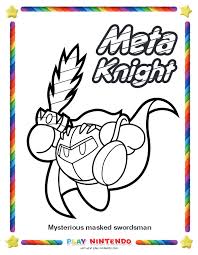 Https Play Nintendo Com Activities Downloads Kirby Nintendo Coloring Pages Cool Coloring Pages Coloring Pages Kirby