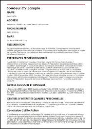 Découvrez tous nos produits de plomberie : Modele De Cv Soudeur Moncvparfait
