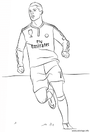 Découvrez les collections de coloriages et de dessins de tête à modeler. Coloriage Cristiano Ronaldo Foot Football Dessin Foot A Imprimer