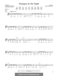 (born in 1944) and tina (born in 1948)—before. Strangers In The Night Frank Sinatra Von B Kaempfert Auf Musicaneo
