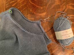Picking the work back up, i transfer each sleeve stitch (the series of stitches that are before the next marker) onto the scrap yarn. How To Knit A Set In Top Down Sleeve Knitionary