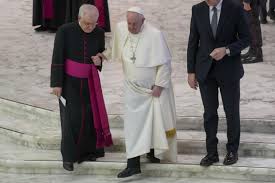 Pope Francis visits Russian Embassy in Rome to appeal for peace