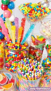 Candy Buffet Rainbow Rainbow Candy Candy Party Candy Buffet