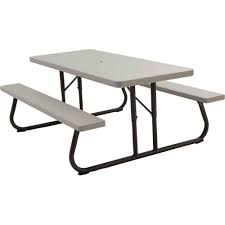 View and download lifetime 6' picnic table assembly instructions manual online. Lifetime 174 6 Foot Classic Folding Picnic Table Putty 506396py Globalindustrial Ca