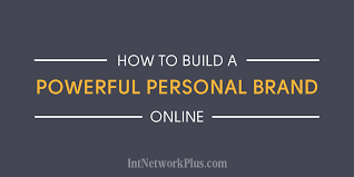 Just like your name and the slogan, your brand's logo should be unique and memorable. How To Build A Powerful Personal Brand Online Infographic