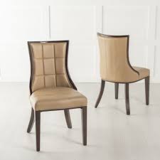 Urban Deco Paris Beige Faux Leather Dining Chair Dining Chairs Leather Dining Chairs Faux Leather Dining Chairs