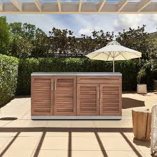 Newage Products Grove Stainless Steel 3 Piece Outdoor Kitchen