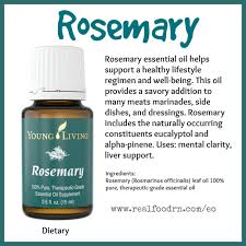 Spread the rosemary out on the cutting board, and let it dry overnight. Rosemary Essential Oil Real Food Rn