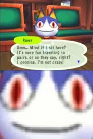 I Hated This Cat I Always Wanted The White One With No Face Fearofflyinghelp Animal Crossing Funny Animal Crossing Animal Crossing Memes