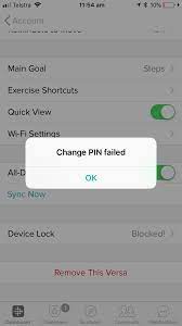 To unlock the watch now that it's no longer paired to your dad's phone, i suggest to perform a factory reset by following these steps: Solved How To Unlock A Locked Versa Fitbit Community