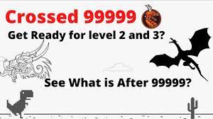 Let S Play Chrome Dino Game And Hit 99999 Want To See Level 2 3 Chrome Dino Game You Funny Dinosaur Games