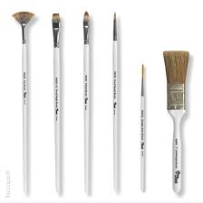 Bob ross paint brush set. Bob Ross Pinselset Blumen