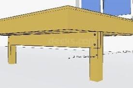 Deck Girder Cantilever Or Drop Beam Building A Deck Building A Floating Deck Diy Deck