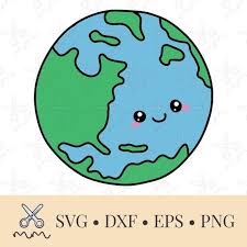 Download Earth Day Svg Cute Earth Clipart World Svg Kawaii Earth Etsy In 2021 Kawaii Earth Earth Clipart Earth Svg