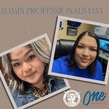 Happy Administrative Professionals Day! Today we celebrate and honor the  heart of our front office—Yesenia Salazar and Cecilia Thompson! Their  dedication, warmth, and endless support keep our school running smoothly  every single