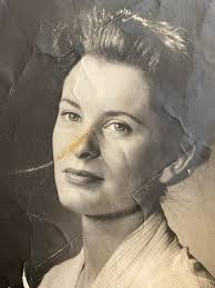 A representation of my 83 year old mom with Alzheimer using her walker.