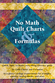 no math quilt charts formulas quick easy accurate carry