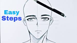 Younger anime and manga male characters are often drawn with almost the exact same faces as females. How To Draw Anime Boy Character Anime Drawing Tutorial For Beginners Youtube