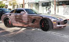 This is very well made. A Look At Tyga S Rose Gold Finish Mercedes Sls Amg Benzinsider Com A Mercedes Benz Fan Blog