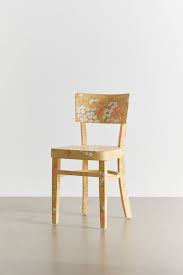 Painted Floral Wood Chair In 2020 Wood Chair Painted Wood Chairs Home Decor Sale