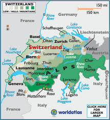 Switzerland Maps Facts Switzerland Travel Map Of Switzerland Switzerland Vacation