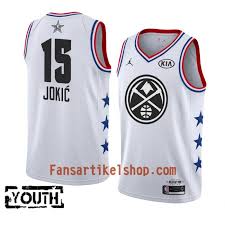 Allen iverson nike trikot jersey 76ers sixers black rewind throwback nba xl rare. Denver Nuggets Trikot Nikola Jokic 15 2019 All Star Jordan Brand Weiss Swingman Kinder