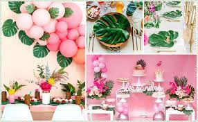 See more ideas about tropical living, tropical living room, interior design. Amazon Com Kuuqa 60 Pcs Large 13 Tropical Leaves Artificial Green Monstera Leaves Palm Leaf For Luau Party Hawaiian Aloha Tiki Theme Safari Jungle Bbq Birthday Party Decoration Supplies Furniture Decor