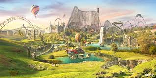 Northern germany's largest amusement park for the perfect getaway. Heide Park Set Design On Behance
