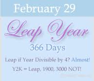 Leap Year Calculator Mymonthlycycles