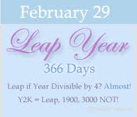 Leap Year Calculator Mymonthlycycles