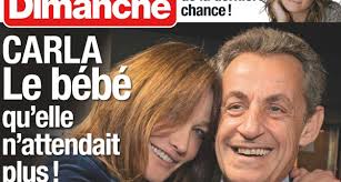 Carla Bruni-Sarkozy- « un bébé » selon France Dimanche