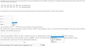 Check your credit reports regularly. Solved According To Www Money Zine Com The Average Fico Chegg Com