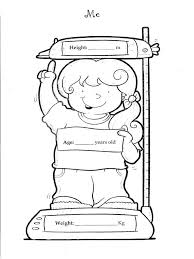 Jesus loves me coloring page. All About Me Coloring Pages Free Printable All About Me Coloring Pages