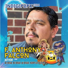 Welcome to #IndigipopX2024, children's author F. ANTHONY FALCON! Anthony is  running the “Writing Through Indigenous Storytelling” class