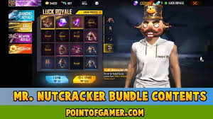 Download New Nutcracker Bundle In Luck Royale Free Fire Pointofgamer