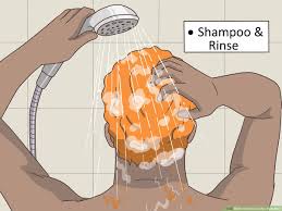 This allows the natural oils that are secreted during this time to act as a barrier against. 4 Ways To Remove Dye From Hair Wikihow
