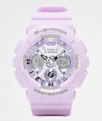 G Shock Gmas120 Light Lavender Watch Zumiez G Shock Cool Watches Baby G Shock