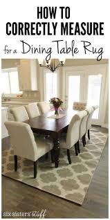 Choose a rug shape to complement your dining room furniture. 10 Of The Best Kid Friendly Dining Room Rugs In 2021 Rug Under Dining Table Dining Room Rug Dining Table Rug